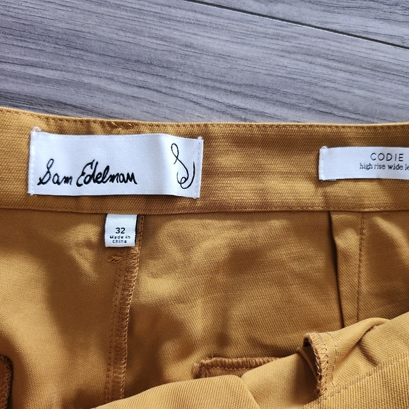 Sam Edelman Codie High Rise Wide Leg Pants - Picture 4 of 5